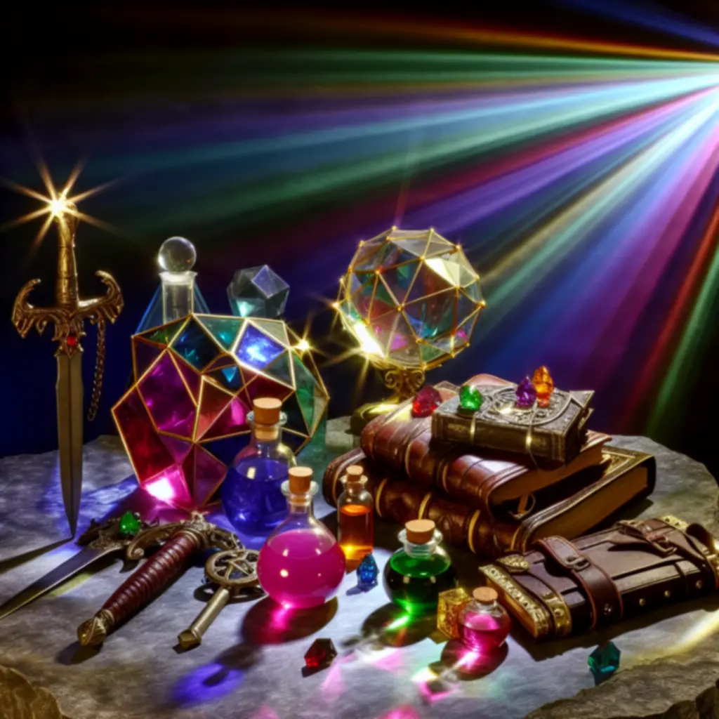 Artefakty i wyposażenie z gry Set a Watch