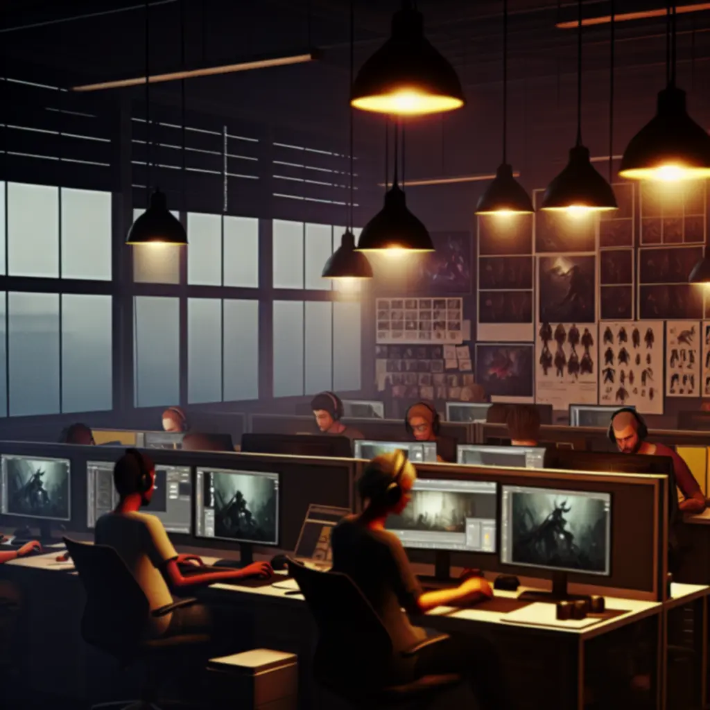 Zespół deweloperski pracujący nad grą