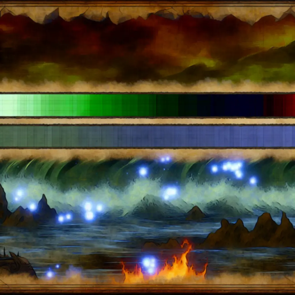 Wizualizacja paska postępu Ścieżki Zagłady