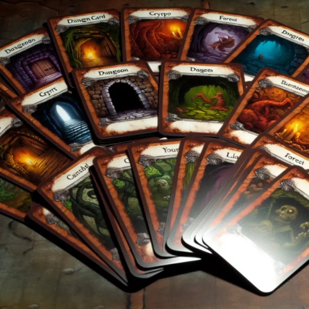 Przykładowe karty lochów