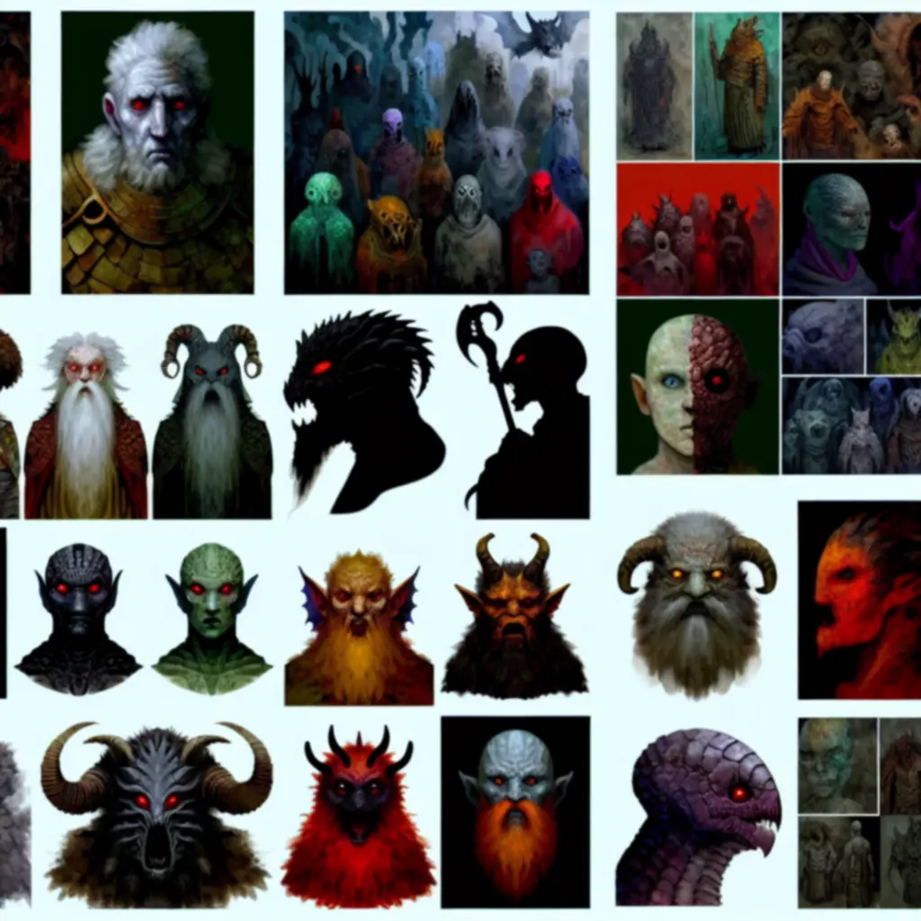 Portrety ikonicznych potworów